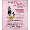 To My Son - From Mom - A327 - Premium Blanket