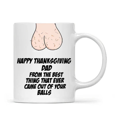 Happy Thanksgiving Dad Mug