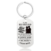 I Love You And I Will Forever Be Here - Inspirational Keychain - A913