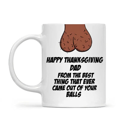 Happy Thanksgiving Dad Mug