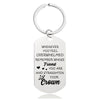 To My Friend - Whenever You Feel Overwhelmed - Inspirational Keychain - A916