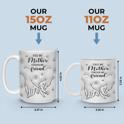 Family Inflated Effect Printed Mug - Gift For Mom, Daughter