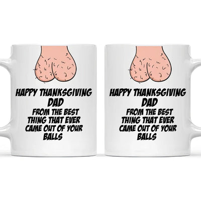 Happy Thanksgiving Dad Mug