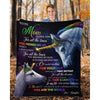 To My Mom - From Daughter - A317 - Premium Blanket