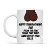 Happy Thanksgiving Dad Mug