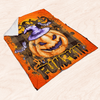 Pumpkin Boo Boo Halloween Blanket