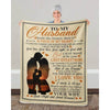 To My Husband - From Wife - Coupleblanket - A361 - Premium Blanket