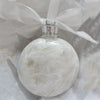 Christmas Ornaments Feather Ball - Angel In Heaven Memorial Ornament