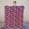 Pumpkin Skull - A517 - Halloween Premium Blanket