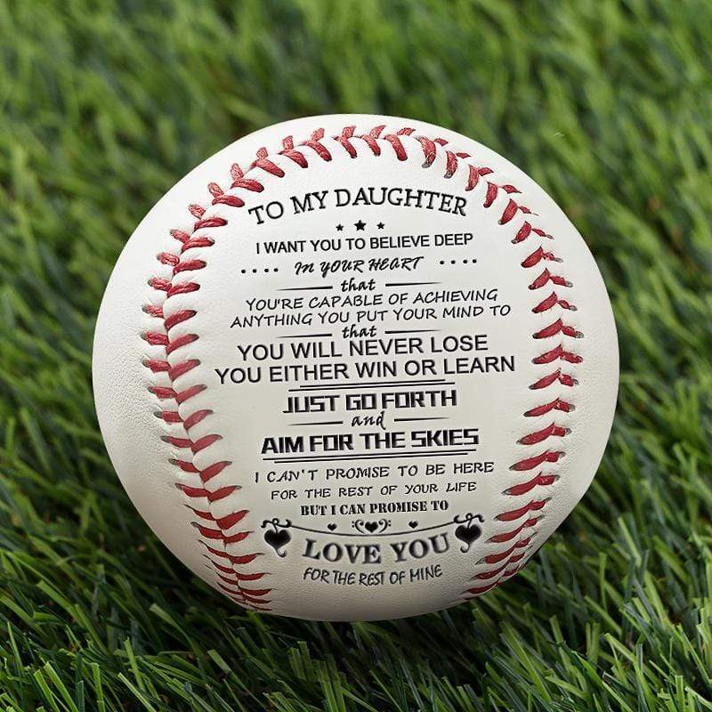 To My Daughter - You Will Never Lose - Baseball