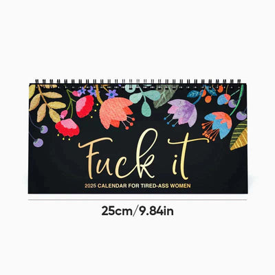 2025 Calendar For Tired-Ass Women