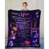 To My Mom - From Son - Butterfly A315 - Premium Blanket