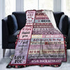 To My Wife - From Husband - B164 - Premium Blanket