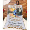 To My Wife - From Husband - Coupleblanket - A357 - Premium Blanket