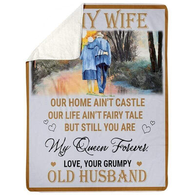 To My Wife - From Husband - Coupleblanket - A357 - Premium Blanket