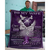 To My Wife - From Husband - A355 - Premium Blanket