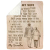 To My Wife - From Husband - Coupleblanket - F024 - Premium Blanket