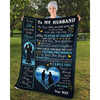 To My Husband - From Wife - A356 - Premium Blanket