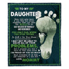 To My Daughter - From Mom - A324 - Premium Blanket