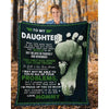 To My Daughter - From Mom - A324 - Premium Blanket