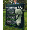 To My Daughter - From Mom - A324 - Premium Blanket