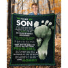 To My Son - From Mom - A324 - Premium Blanket