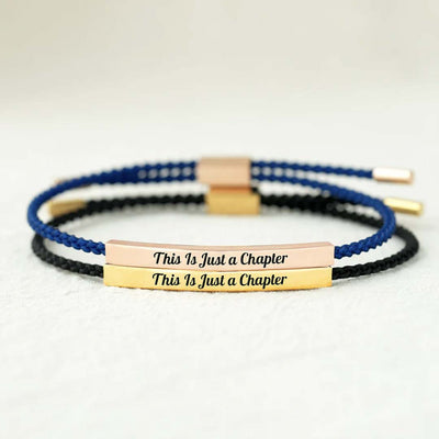 This Is Just a Chapter Not the Whole Story Tube Bracelet