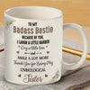 Because Of You I Laugh A Little Harder Friendship Mug