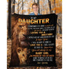 To My Daughter- From Dad - A322 - Premium Blanket