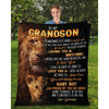 To My Grandson - From Grandpa - A322 - Premium Blanket