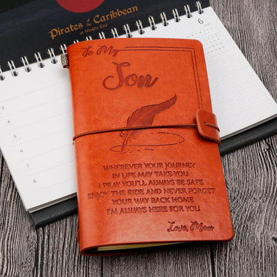 Enjoy The Ride - Vintage Journal Notebook