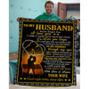 To My Husband - From Wife - A519 - Premium Blanket