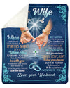 To My Wife - Husband A311 - Premium Blanket