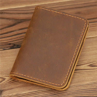 To My Daughter From Dad - Leather Bifold Wallet