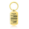 Always Remember You Are Braver Than You Believe - Inspirational Keychain - A896