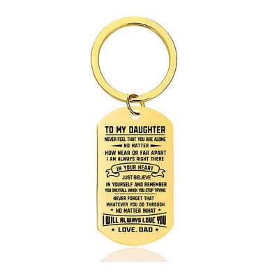 I Will Always Love You - Inspirational Keychain - A914