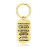 Grandma To Grandson - Always Remember You Are Braver Than You Believe - Inspirational Keychain - A918